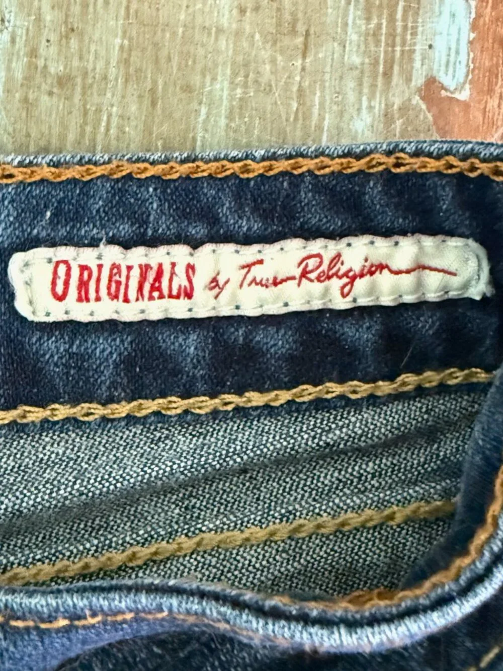 True Religion Dark Wash Becky Bootcut Jeans Size 25